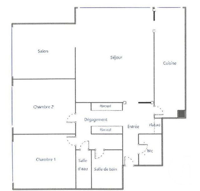 Appartement F4 à vendre - 4 pièces - 90.95 m2 - PUTEAUX - 92 - ILE-DE-FRANCE - Century 21 Cayla Immobilier